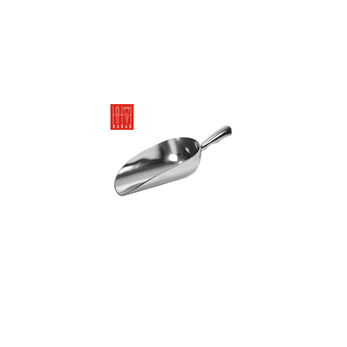 Aluminium Ice Scoop 24oz – Bar Equipment Dubai | Elara Trading