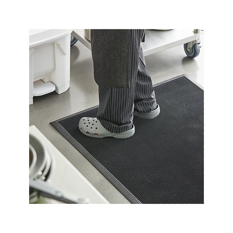 Anti-Fatigue Rubber Mat with Bevel Edge 90x150cm | Elara Trading