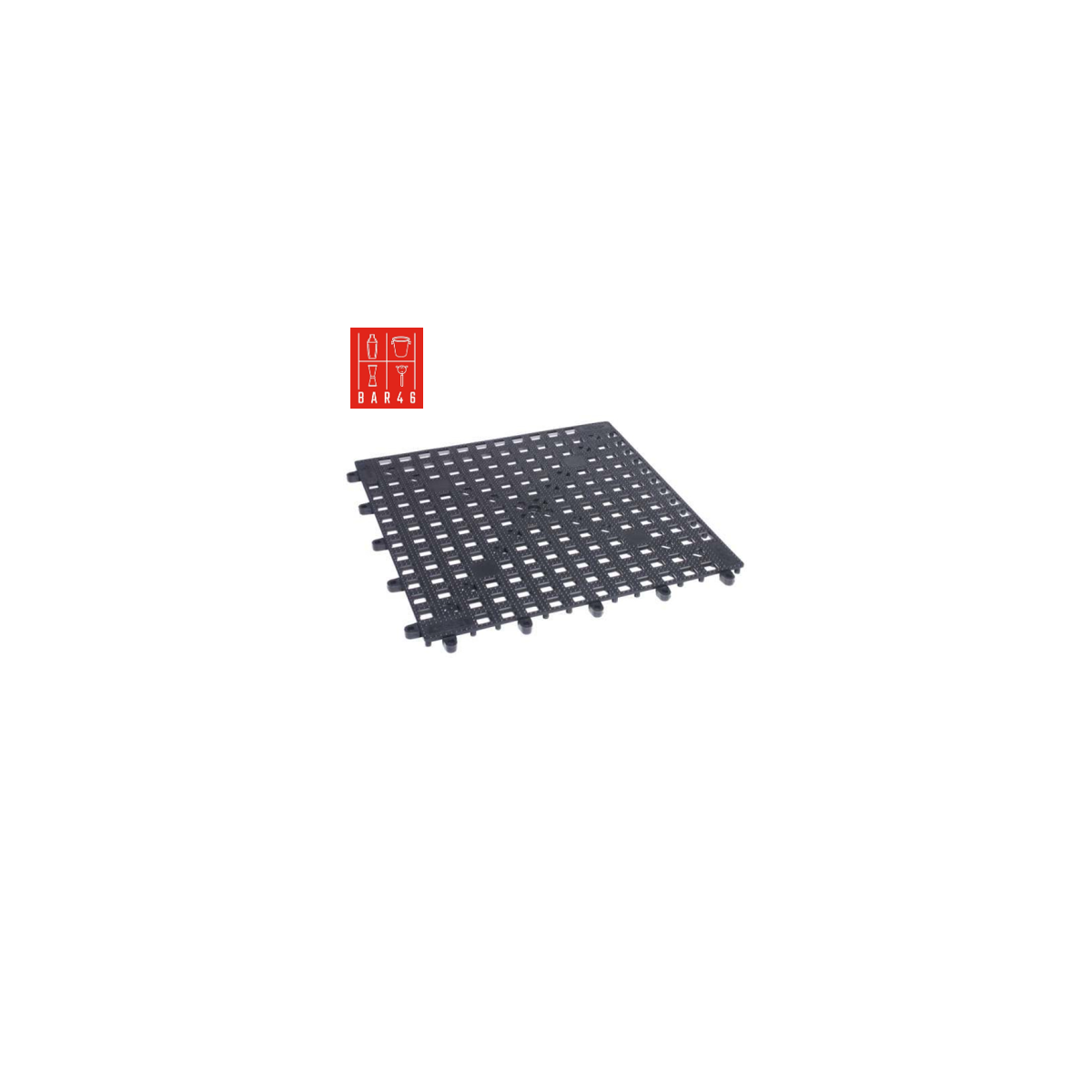 Black Interlocking Bar Mat – Bar Equipment Dubai | Elara Trading