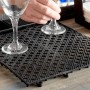 Black Interlocking Bar Mat – Bar Equipment Dubai | Elara Trading
