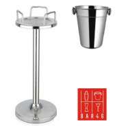 Set Tulip Stand + 4 L Wine Bucket with Knobs | Elara Trading Dubai