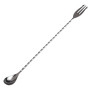 Café de Paris, Stainless Steel Bar Spoon with Trident, (11"/30 cm)