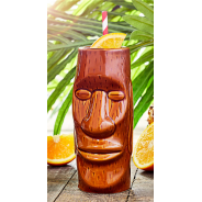 Easter Island Ceramic Tiki Mug 450ml – Moai Cocktail Mug | Elara Trading Dubai