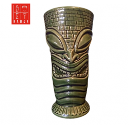 Kui Kavali Ceramic Tiki Mug 550ml – Large Tribal Cocktail Mug | Elara Trading UAE