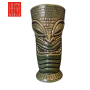 Kui Kavali Ceramic Tiki Mug 550ml – Large Tribal Cocktail Mug | Elara Trading UAE