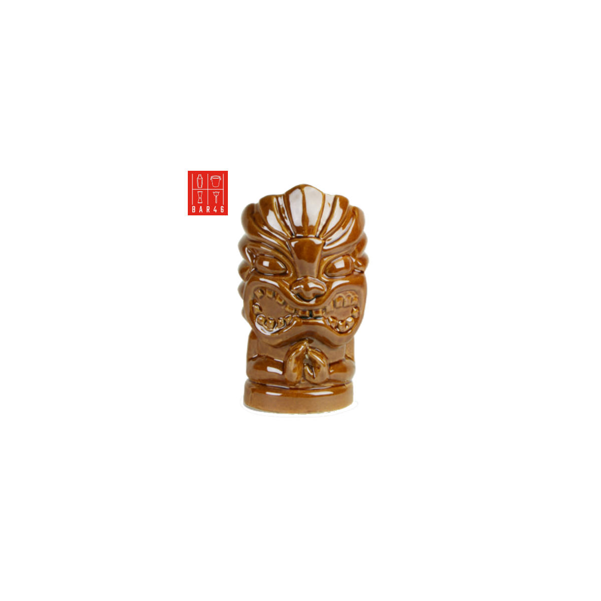 Kava Kava Ceramic Tiki Mug 850ml – XL Cocktail Mug | Elara Trading Dubai