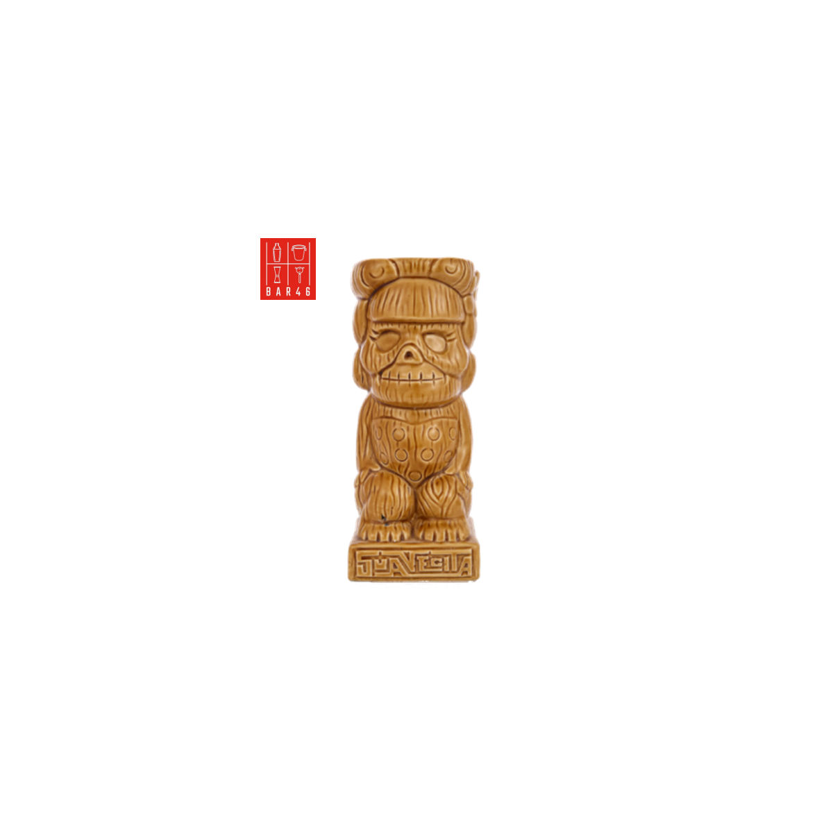 Caribal King Ceramic Tiki Mug 370ml – Small Cocktail Mug | Elara Trading UAE