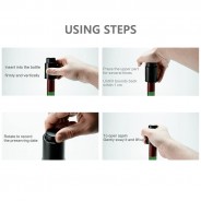 Wine Vacuum Stopper with Time Scale – Bar Equipment Dubai