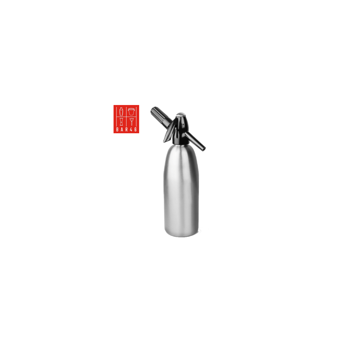 Stainless Steel Soda Siphon – 1 Liter | Elara Trading