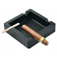Heavy Aluminium Ashtray – Black Matte | Bar Tools Dubai
