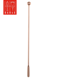 19cm Copper-Plated Stirrer – Stainless Steel Cocktail Mixing Stick