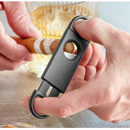 Black Double Blade Cigar Cutter| Bar Tools in Dubai