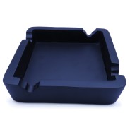 Heavy Aluminium Ashtray – Black Matte | Bar Tools Dubai