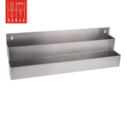 Stainless Steel Double Tier Speed Rail 12 bottles, (22"/56cm)