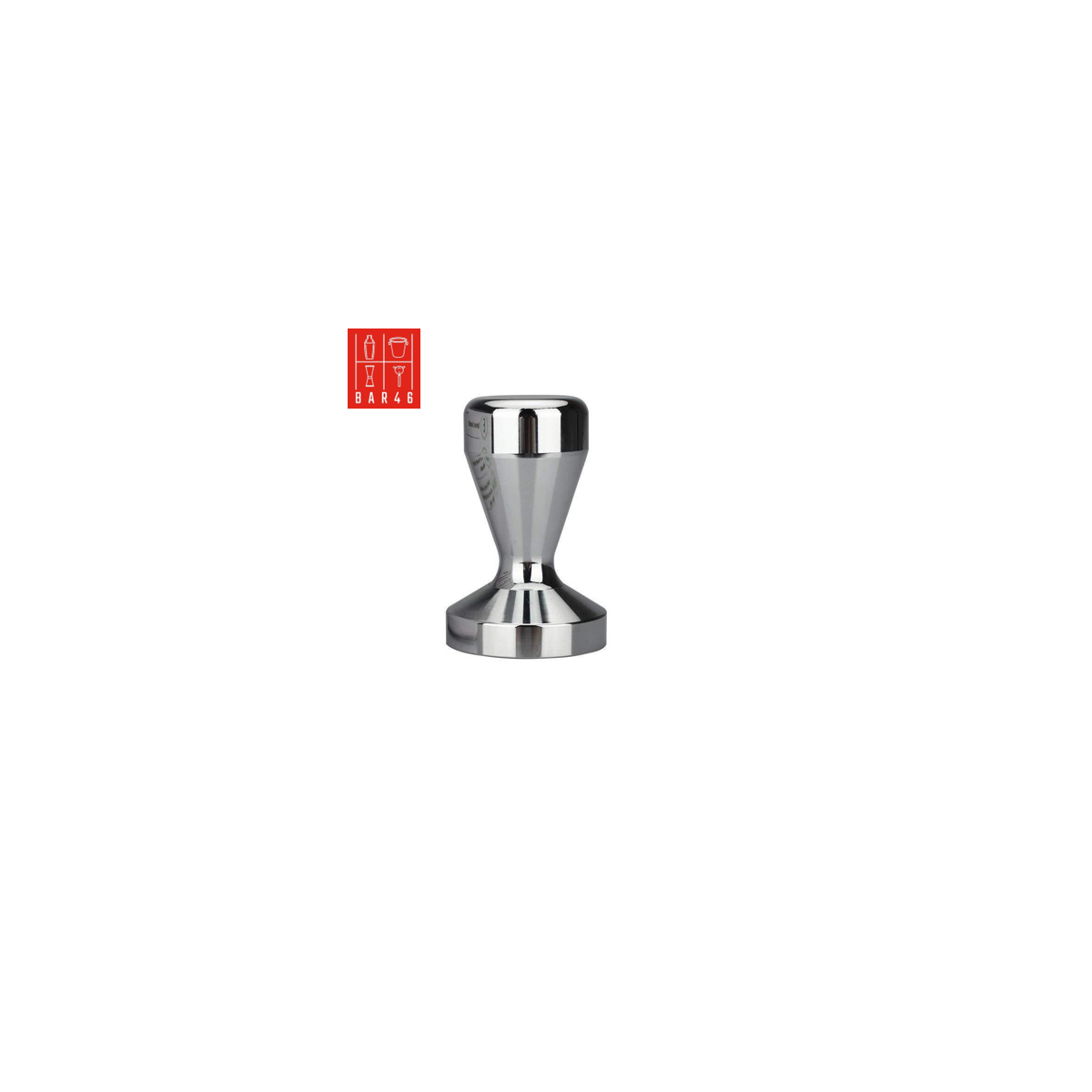 Chrome Espresso Tamper 58mm | Elara Trading Barware