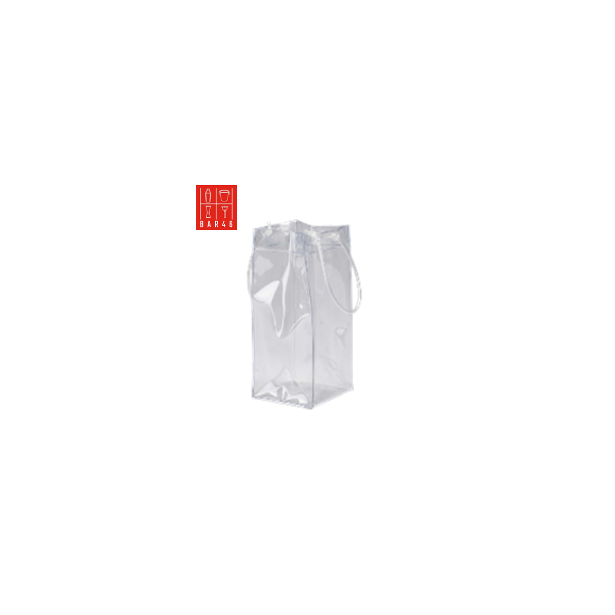 Clear PVC Ice Bag for Wine Bottle – Bar Equipment Dubai | Elara Trading