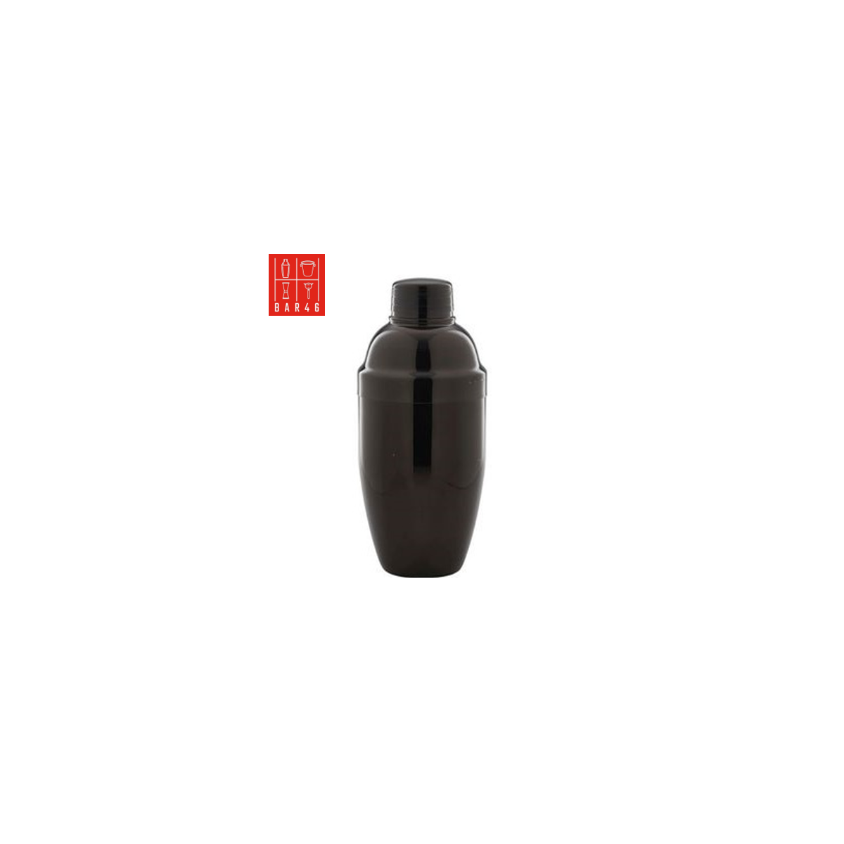 Gunmetal Cocktail Shaker 550ml – Elara Trading UAE