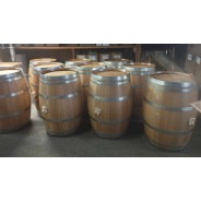 Oak Wood Barrel 225L | French Oak Decor Barrel