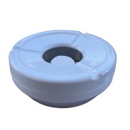 White Windproof Melamine Ashtray 10cm – Elara Trading