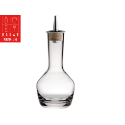 Clear Glass Bitters Bottle,...