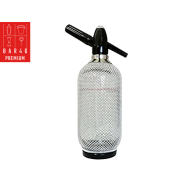 Stainless Steel Mesh Soda Siphon 1L | Bar Essential Tools Supplier in Dubai