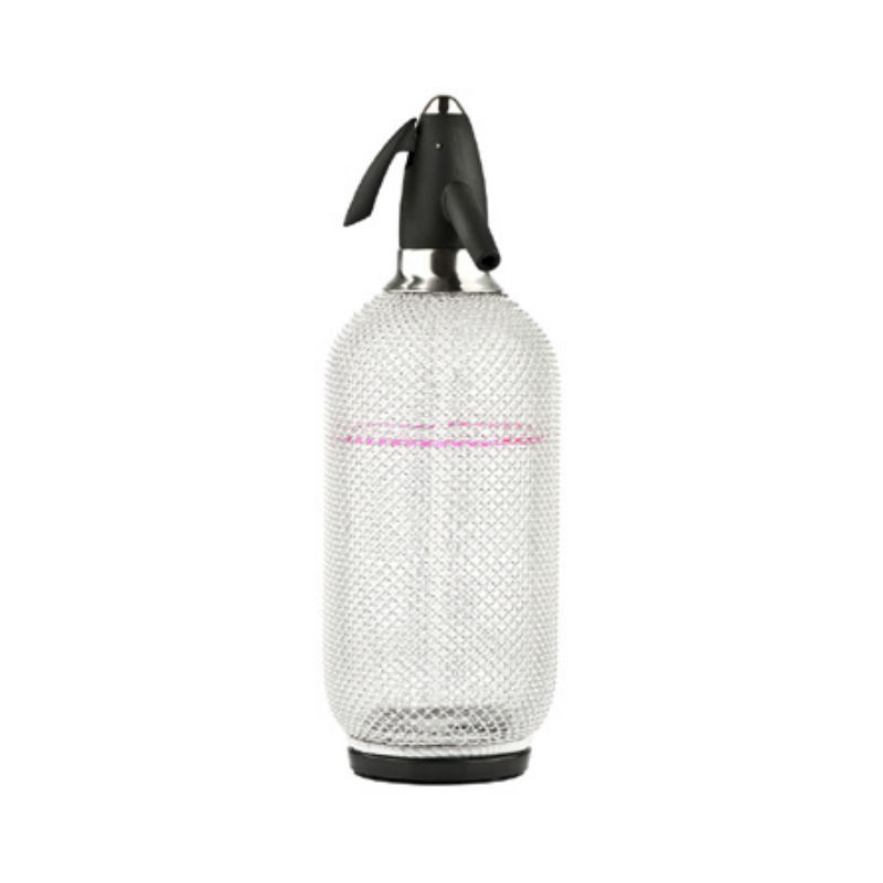 Stainless Steel Mesh Soda Siphon 1L | Bar Essential Tools Supplier in Dubai