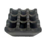 Black Windproof Ashtray – Matte Square Heavy Ashtray | Elara Trading