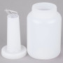 Store 'N Pour White Container with White Spout and Cap, (0.5Gl/2.2l)