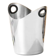 Stainless Steel Wine Bucket 4.2L – Premium Polished with Handles