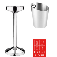 Set – Riviera Stand + One Handle Ice Bucket (4.2 L) | Elara Trading Dubai