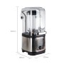 HS-8003R, Sound Proof Blender 1800W, Digital Control, 400-28000 rpm