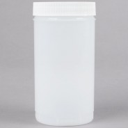 1.1 liter White Container with Cap | Elara Trading Dubai – Bar Storage Tools