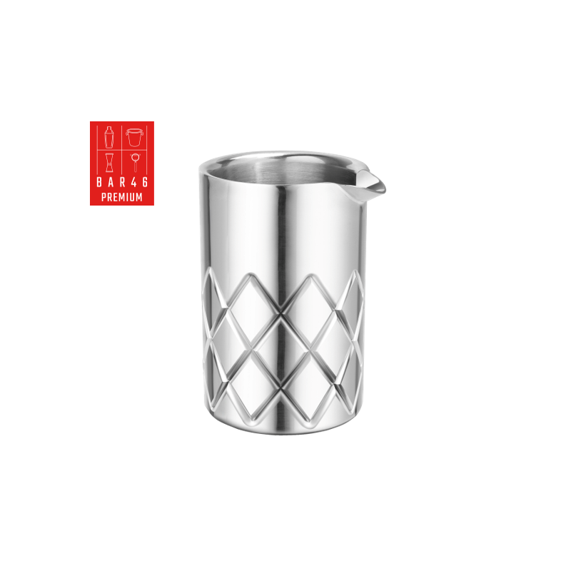 Double Wall Stirring Glass 550ml – Bar Equipment Dubai | Elara Trading