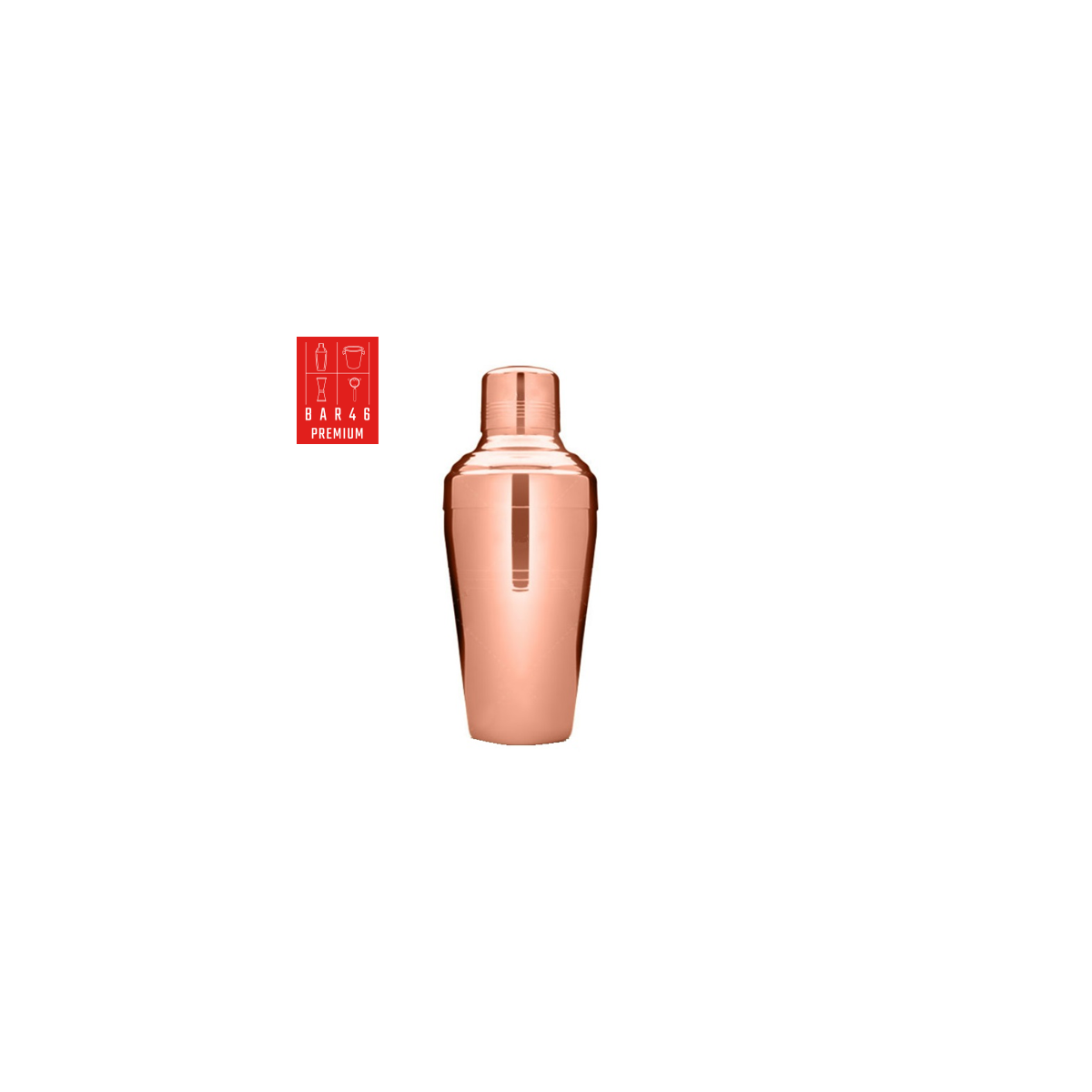 Premium Martini Copper Shaker 510ml – Elara Trading UAE