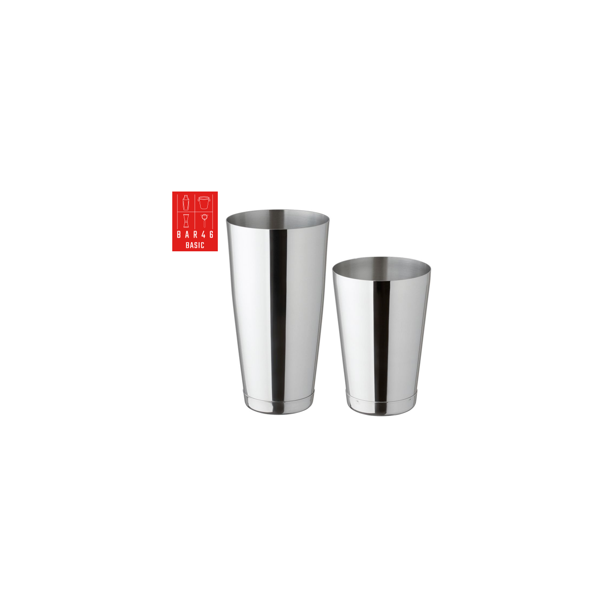 Stainless Steel Boston Shaker Set 800ml-500ml– Elara Trading UAE