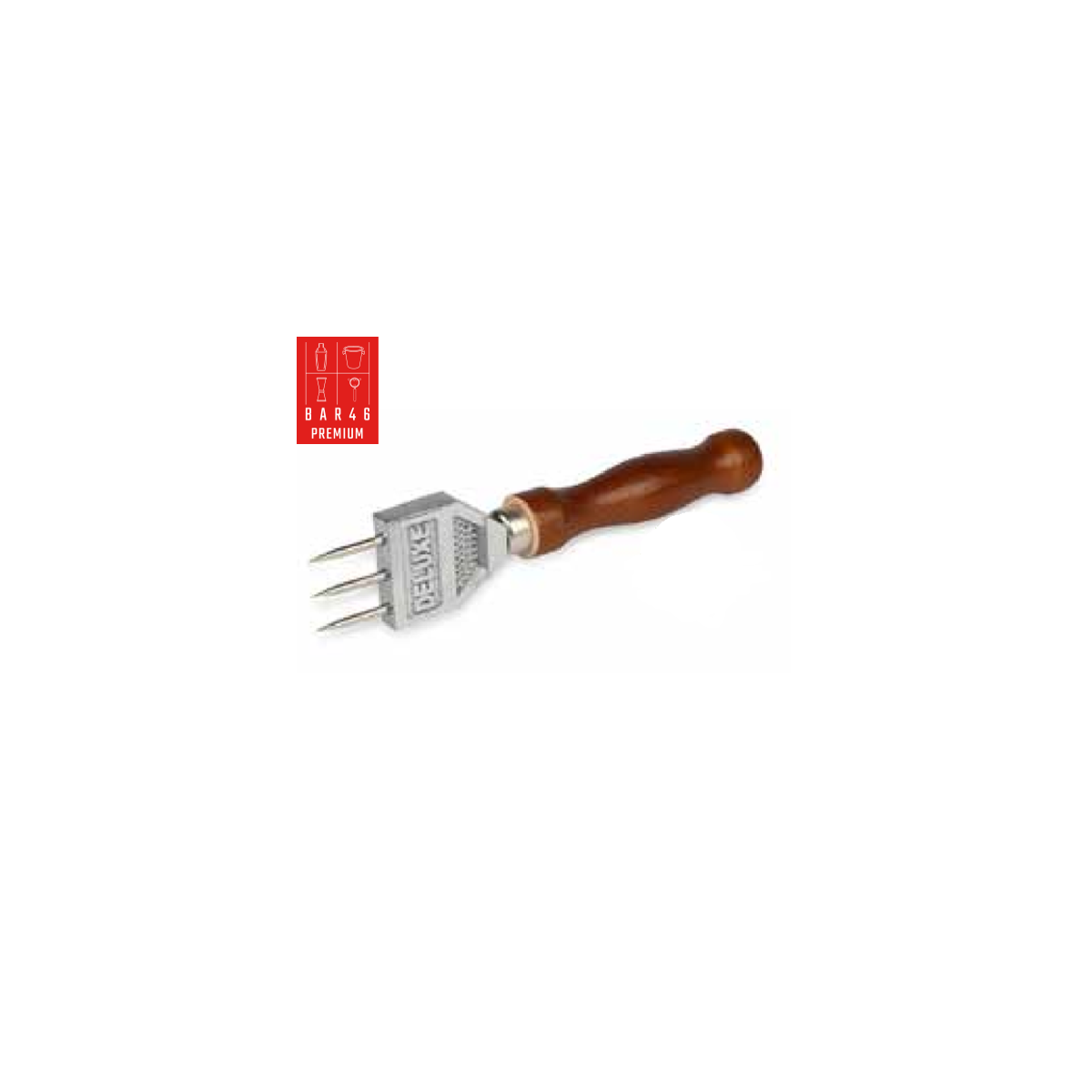 3-Prong Ice Pick with Wooden Handle – Bar Equipment Dubai | Elara Trading
