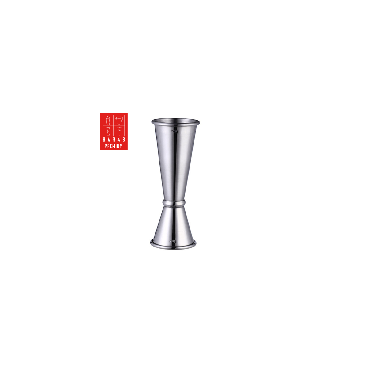 Japanese Jigger 30ml/60ml Stainless Steel | Elara Trading Bar Tools Dubai