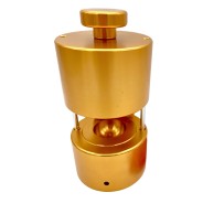 Gold Aluminium Ice Ball Maker – Bar Equipment Dubai | Elara Trading