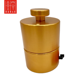 Gold Aluminium Ice Ball Maker – Bar Equipment Dubai | Elara Trading
