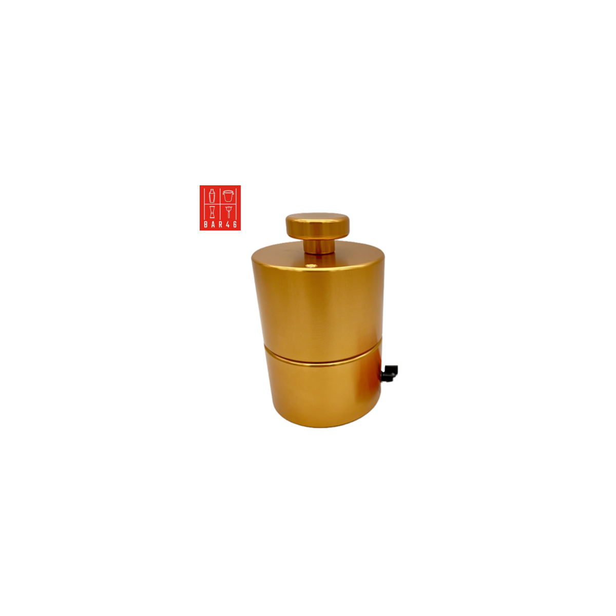 Gold Aluminium Ice Ball Maker – Bar Equipment Dubai | Elara Trading