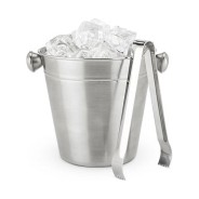 Stainless Steel Ice Bucket with Knobs 1.5L | Elara Trading Dubai