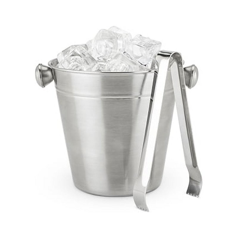 Stainless Steel Ice Bucket with Knobs 1.5L | Elara Trading Dubai