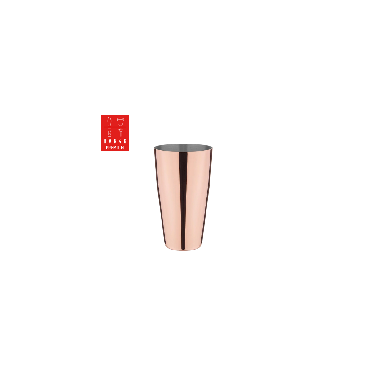 Vendôme, Premium Copper Plated Boston Shaker, (20oz/60cl)