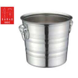 Café Madeleine, Champagne Bucket with Ring Handles, (H 20.5cm, 5L)