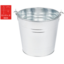 Galvanized Steel Bucket 5L with Handle – Bar Essential Tools Supplier in Dubai