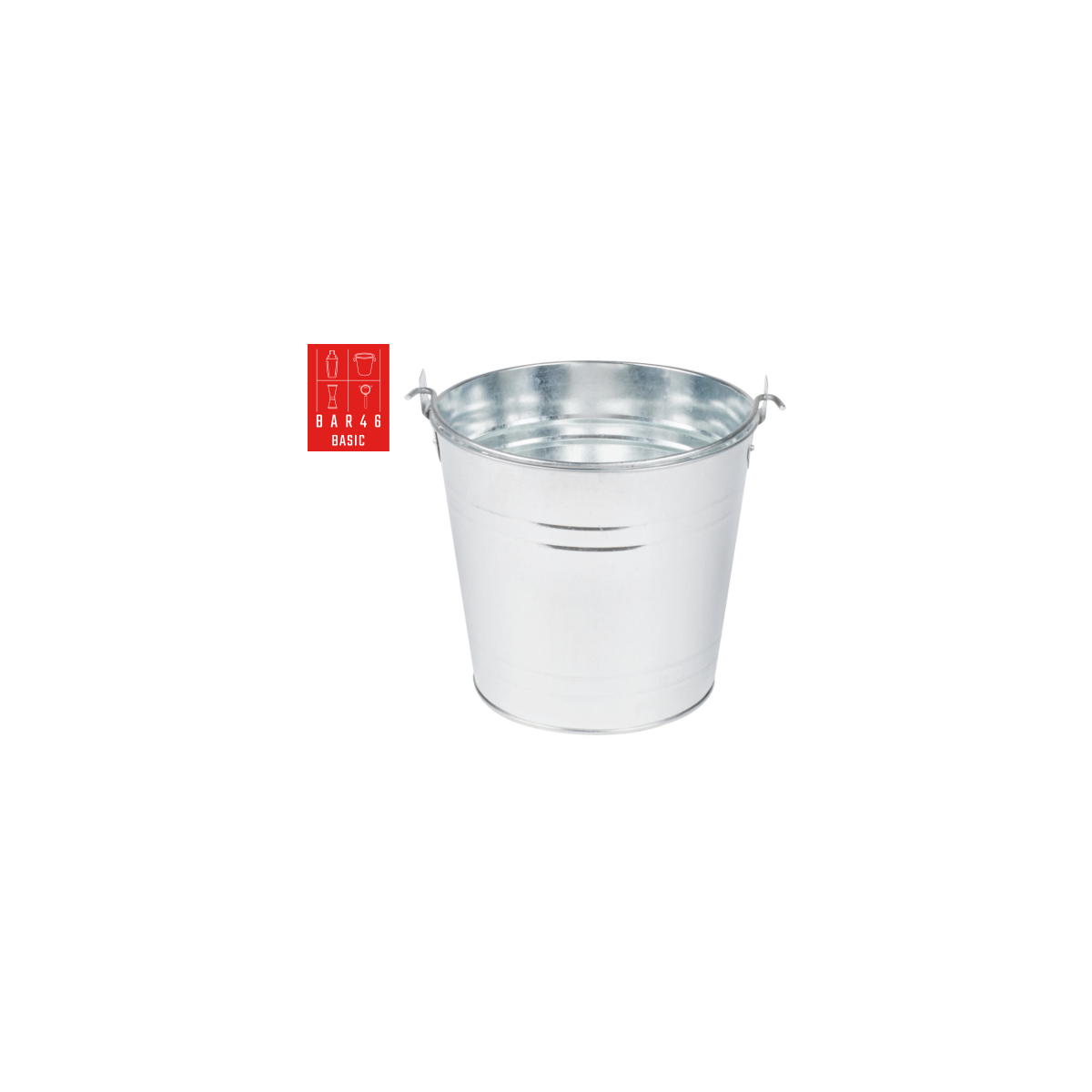 Galvanized Steel Bucket 5L with Handle – Bar Essential Tools Supplier in Dubai