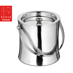 Double Wall Ice Bucket with Lid 1L | Elara Trading Dubai