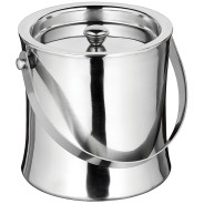 Double Wall Ice Bucket with Lid 1L | Elara Trading Dubai