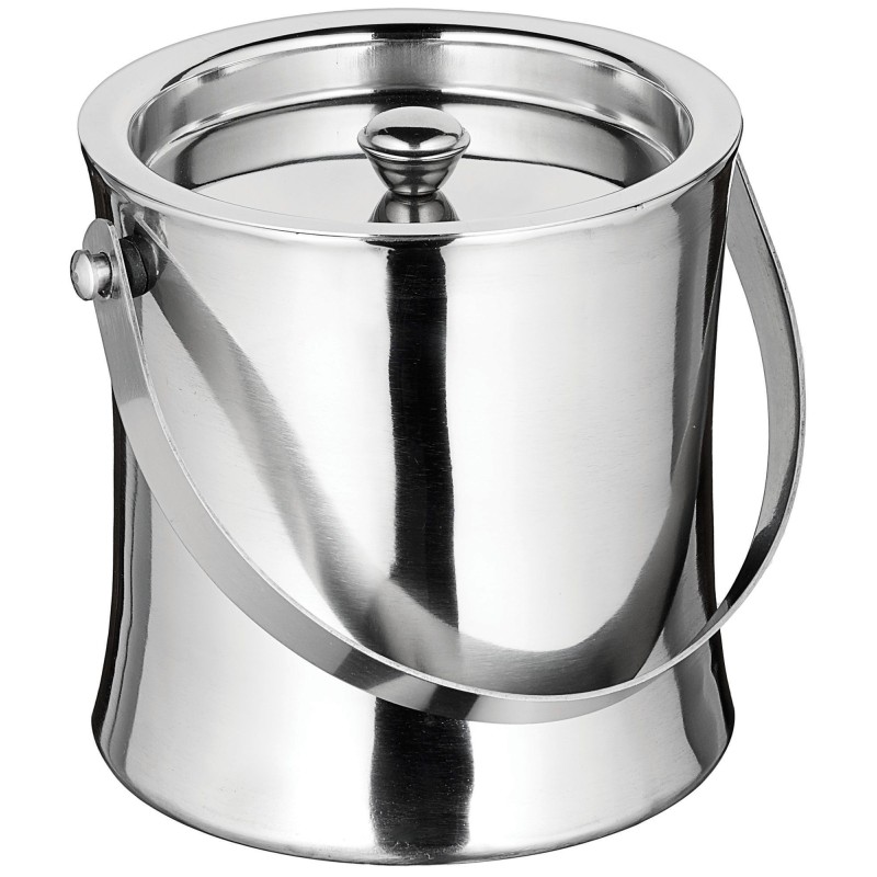 Double Wall Ice Bucket with Lid 1L | Elara Trading Dubai