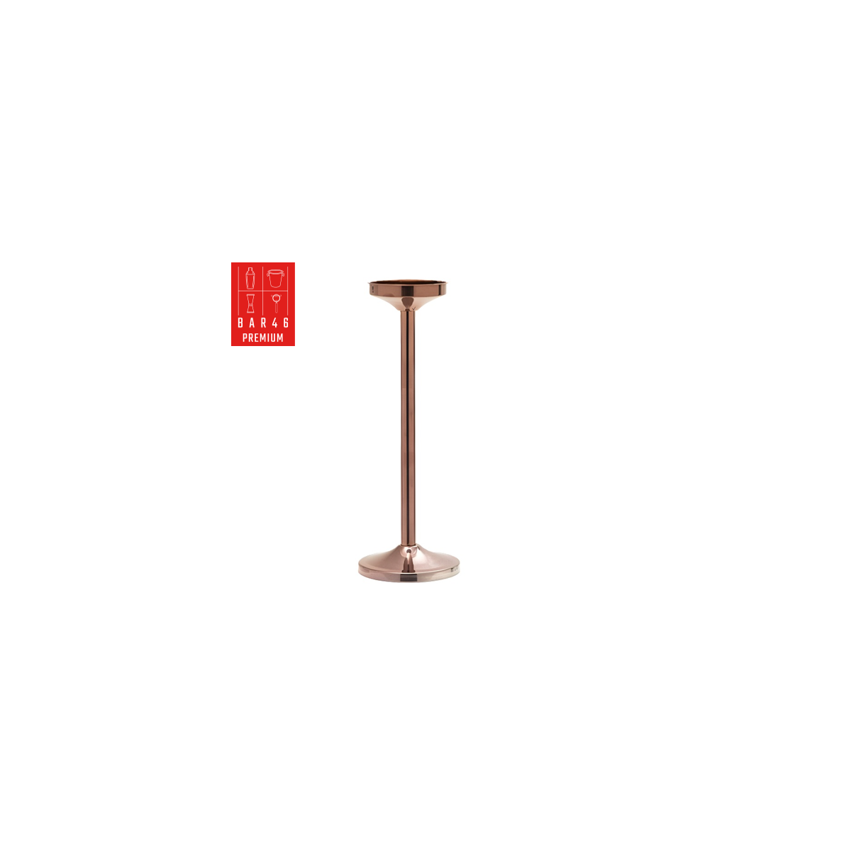 Copper Wine Bucket Stand – Riviera Collection| Elara Trading